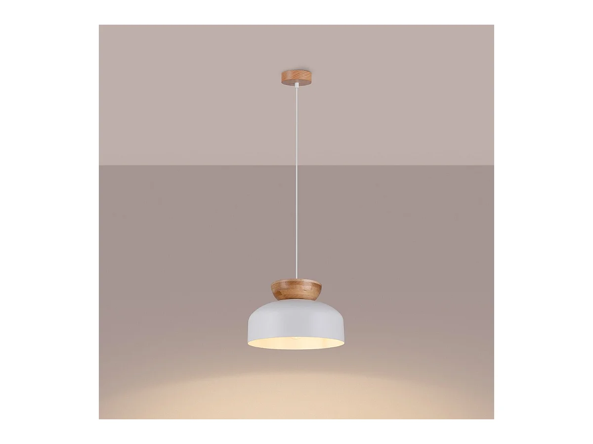 Lampe suspendue Marsis blanc