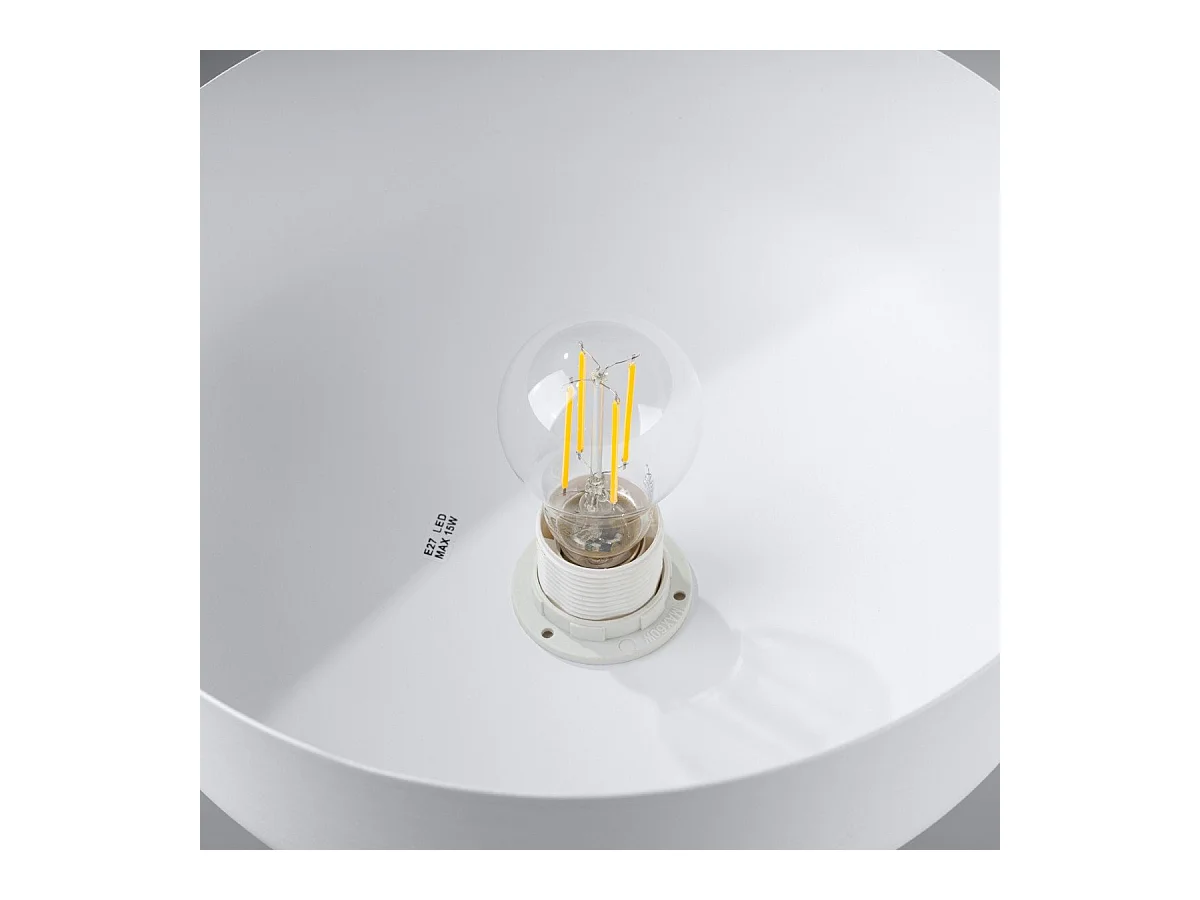 Lampe suspendue Marsis blanc