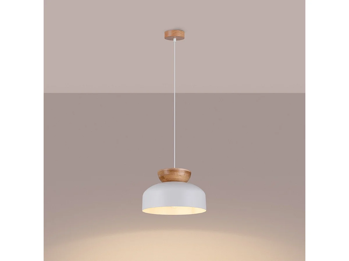 Lampe suspendue Marsis blanc