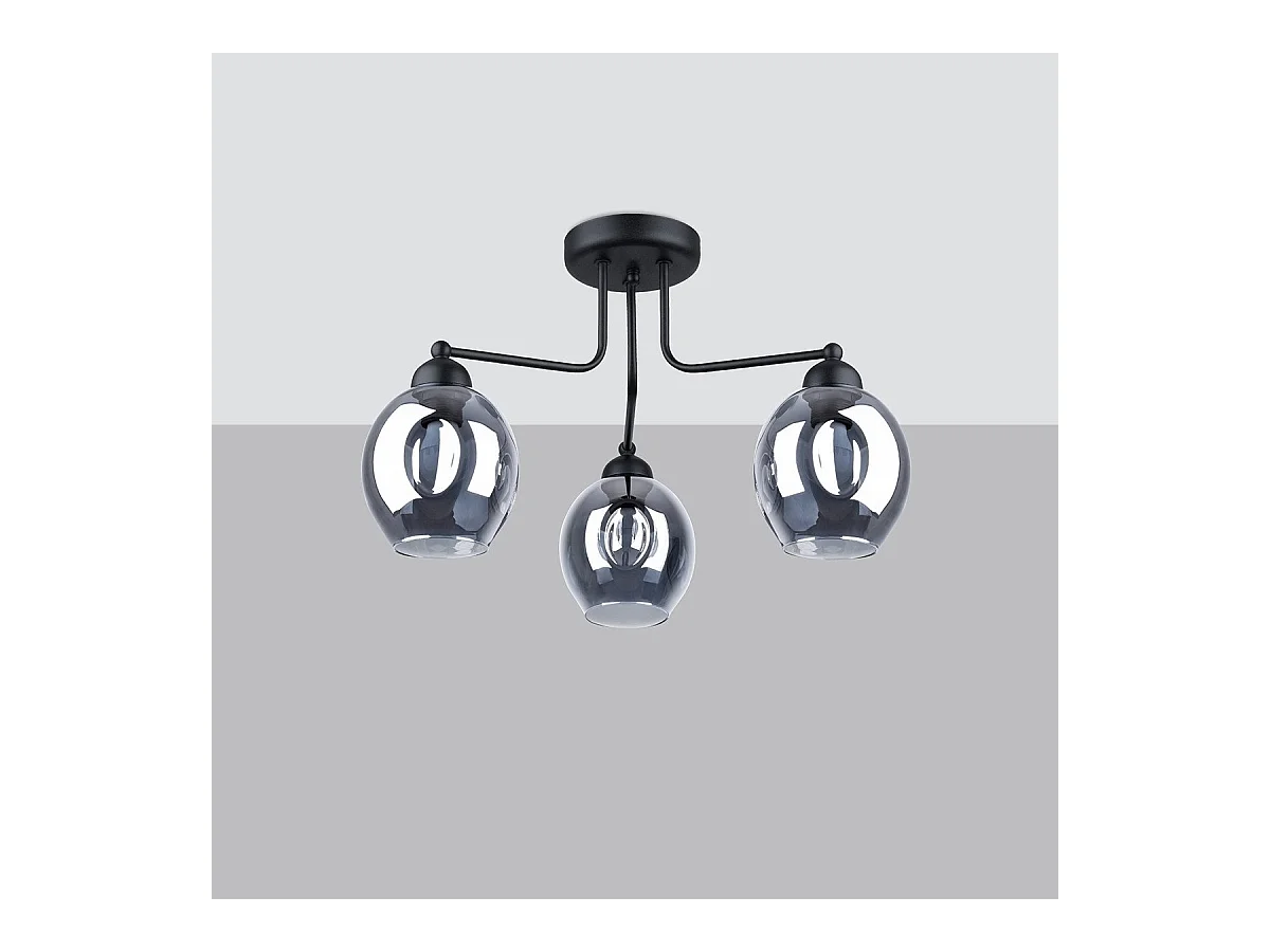 Lustre Filament 3 noir