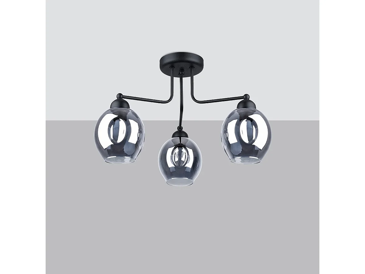 Lustre Filament 3 noir