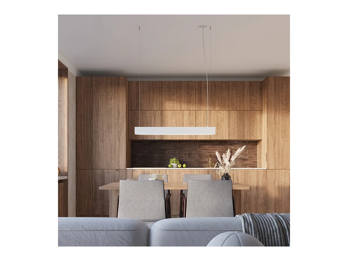 Lampe suspendue Andromède blanc