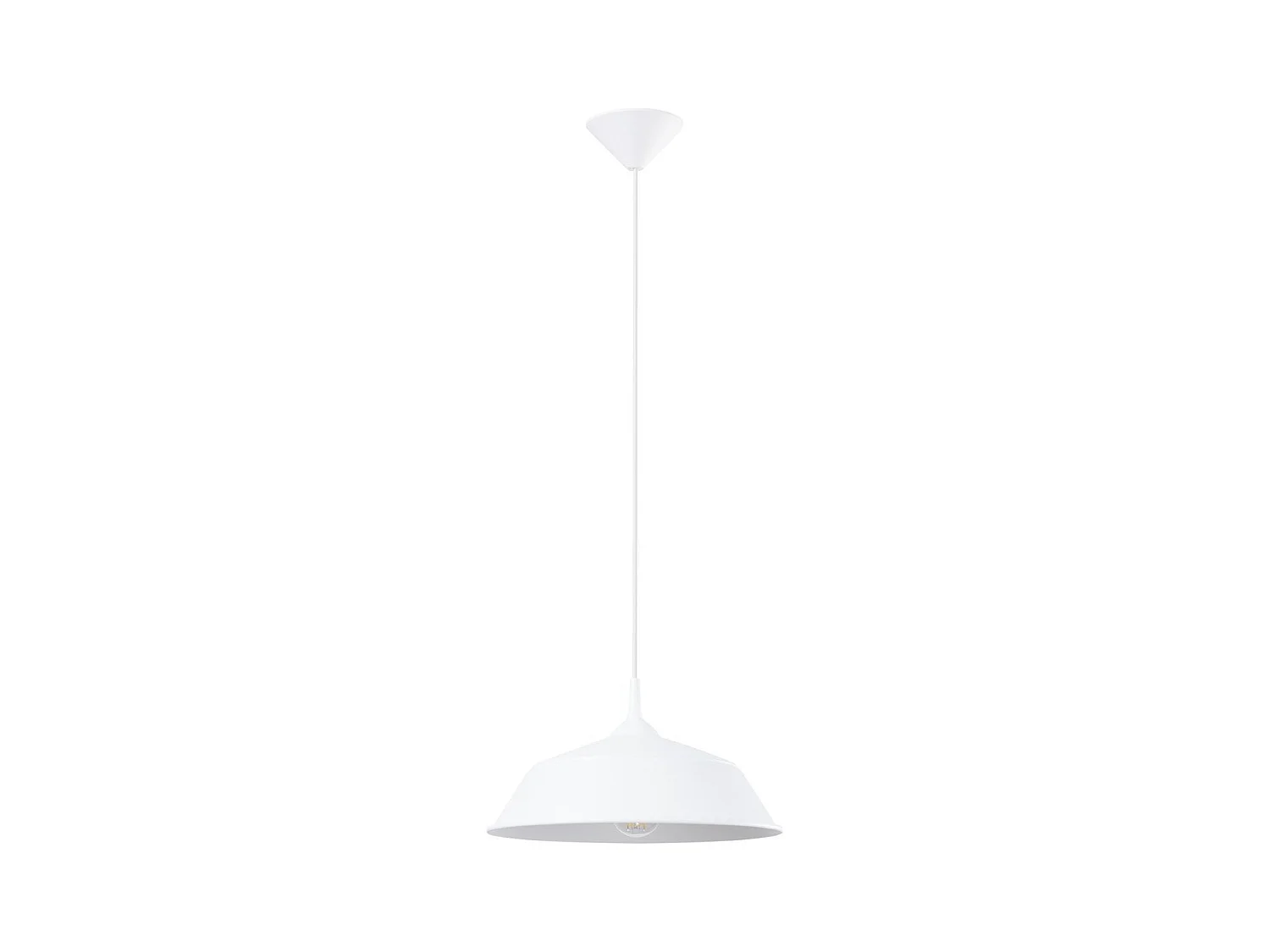 Lampe suspendue Fractal blanc
