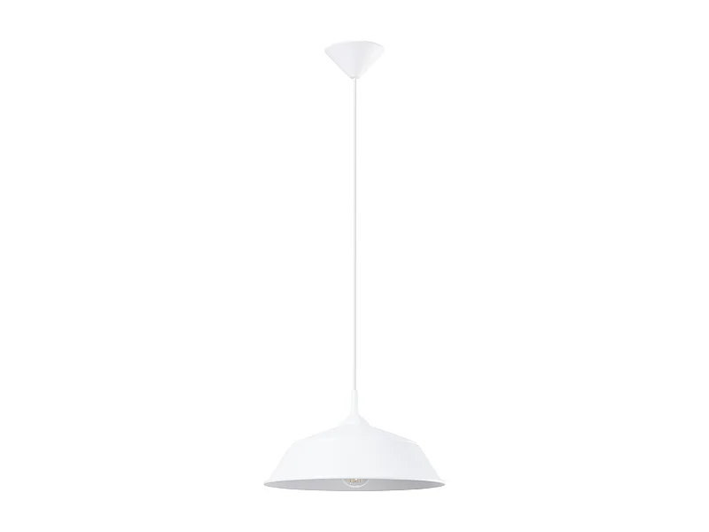 Lampe suspendue Fractal blanc