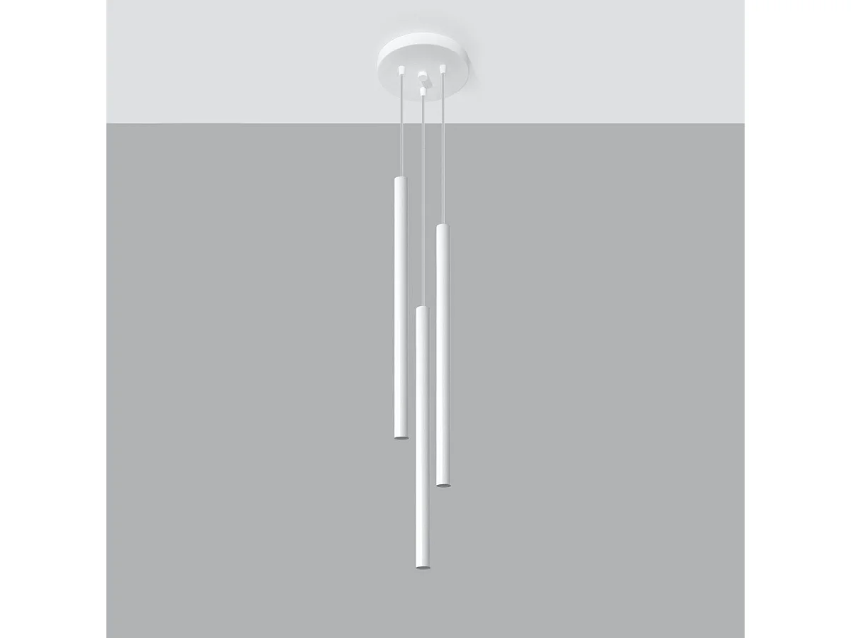 Lampe pendante Novastel 3P blanc