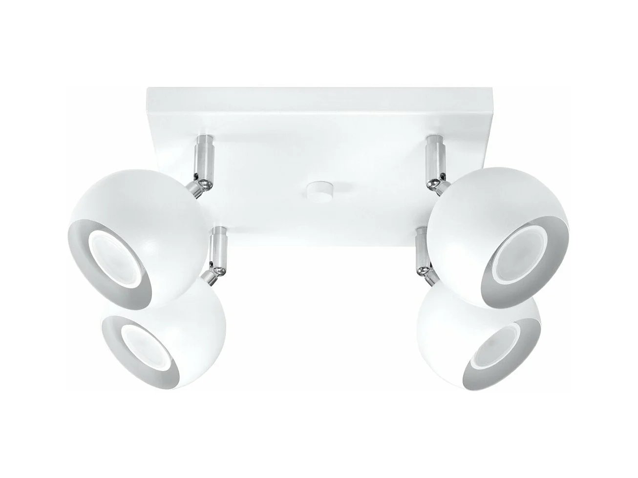 Plafonnier Oculus 4 blanc