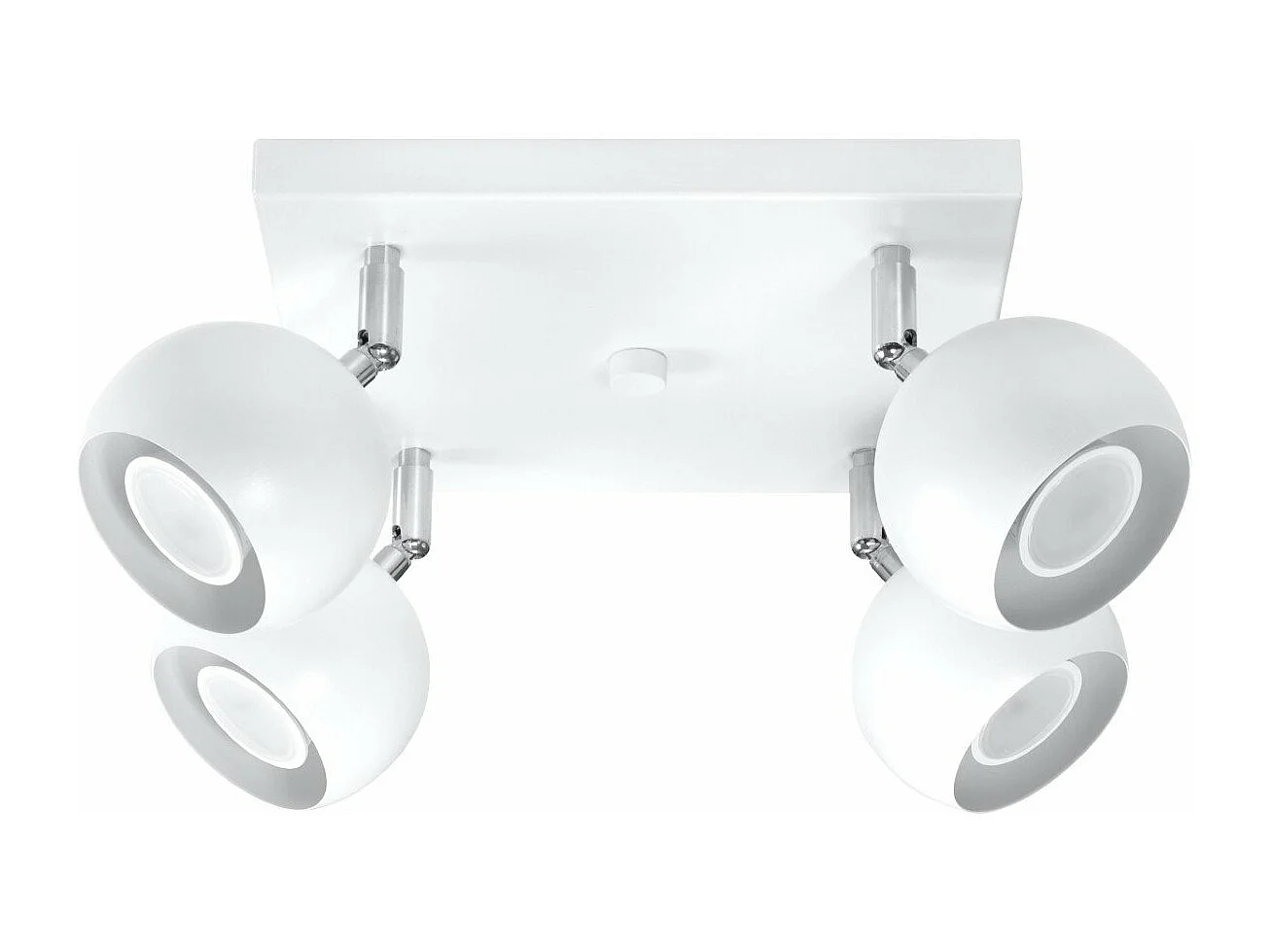 Plafonnier Oculus 4 blanc