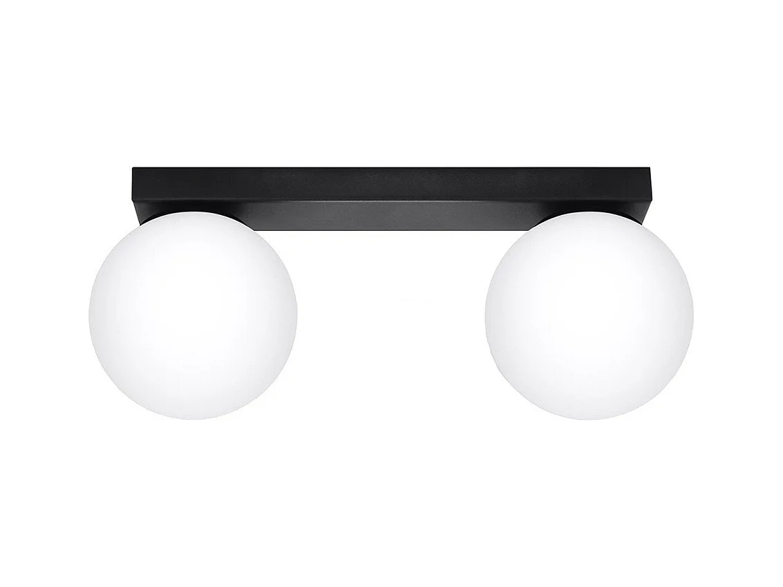 Plafonnier Seraphine 2 noir