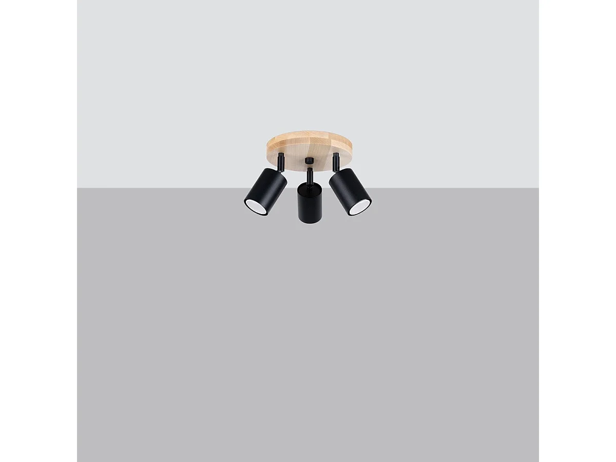 Plafonnier Dior 3P noir