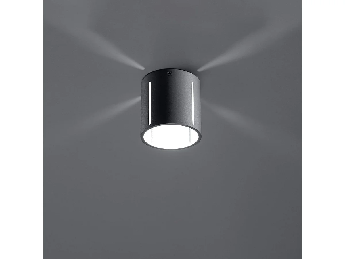 Plafonnier Yolz gris