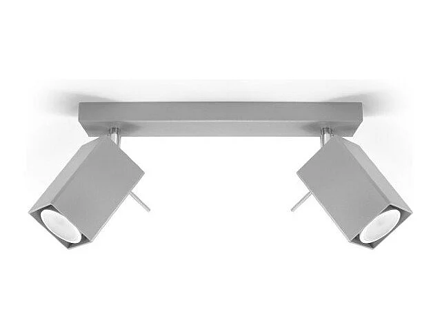 Plafonnier Radiara 2 gris