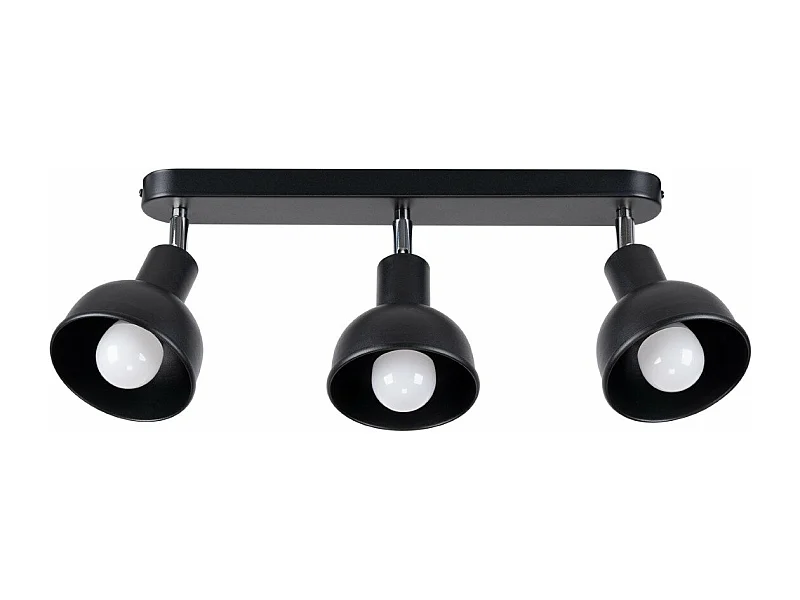 Plafonnier Elara 3 noir