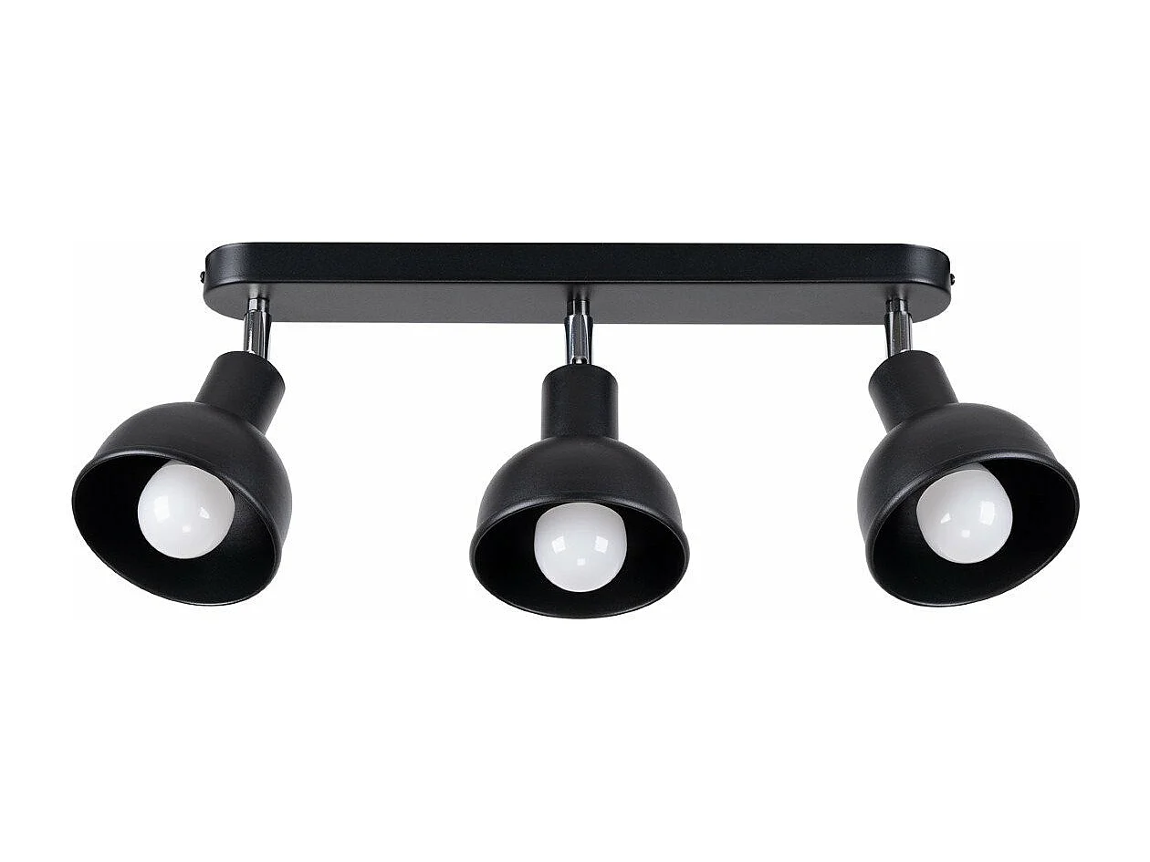 Plafonnier Elara 3 noir