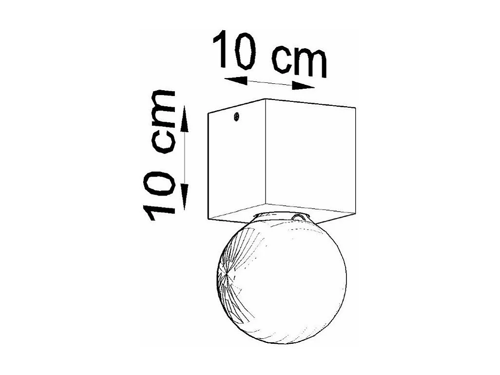 Plafonnier Azimuth en bois naturel