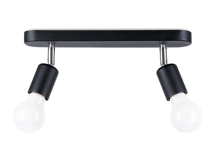 Plafonnier Fornax 2 noir