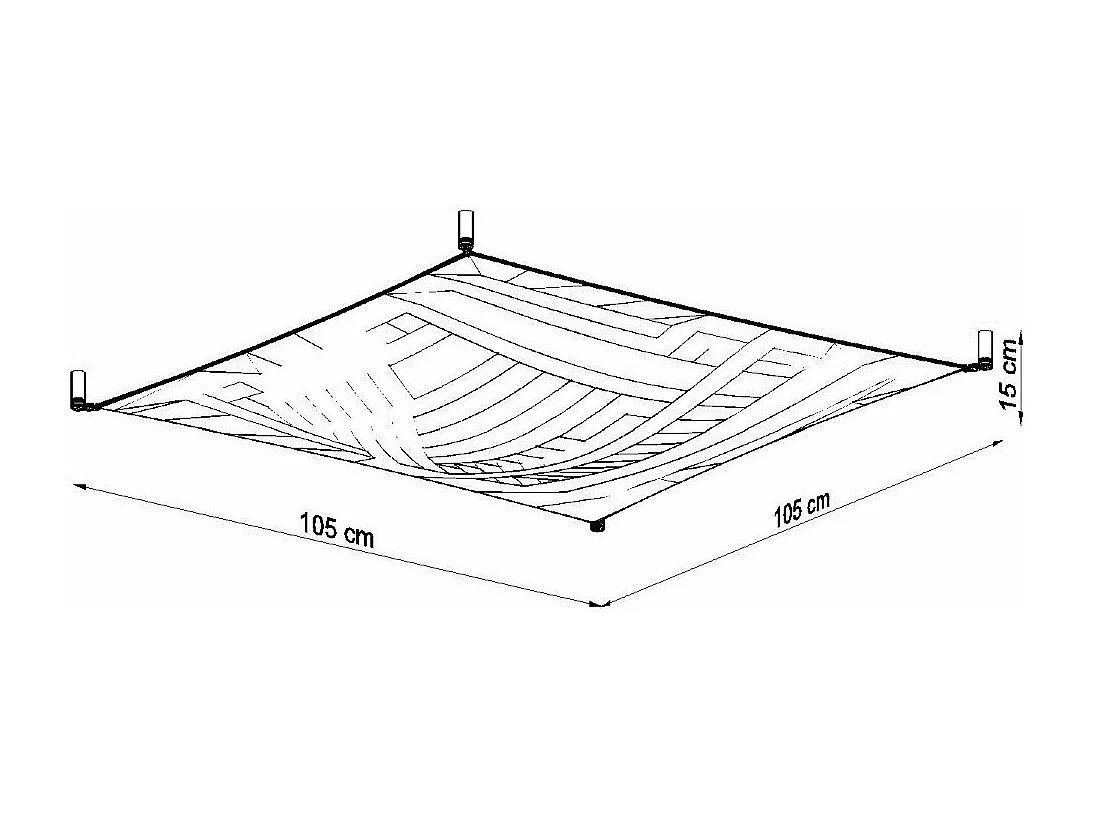 Plafonnier Lunara 2 blanc