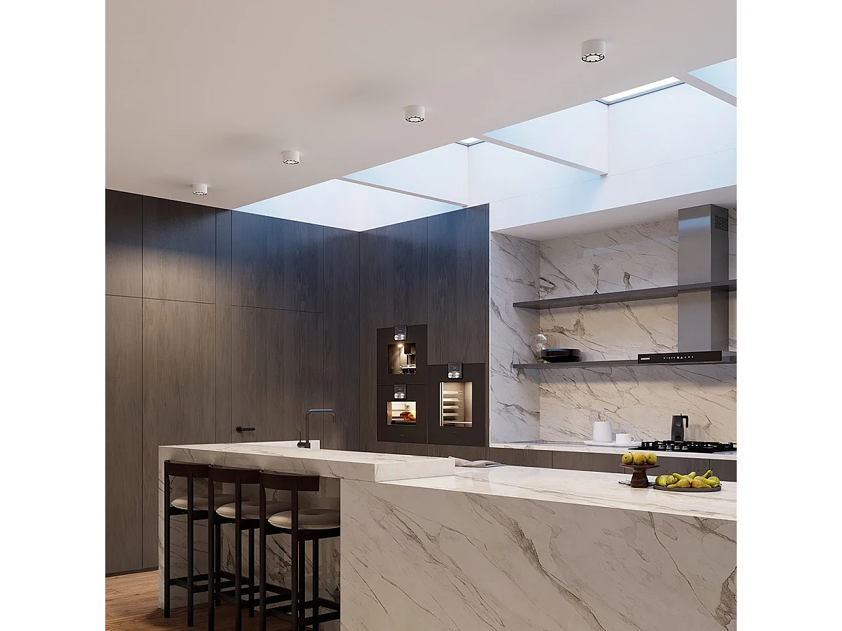 Plafonnier Diadem blanc LED