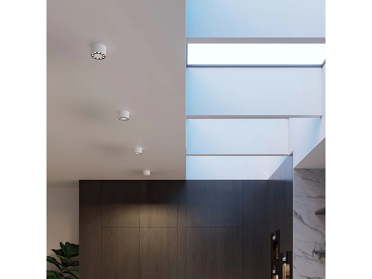 Plafonnier Diadem blanc LED