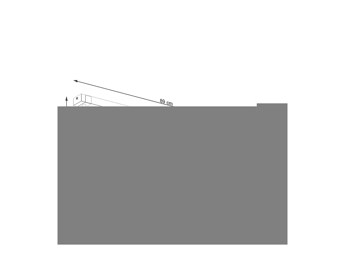 Plafonnier Naos 4 noir