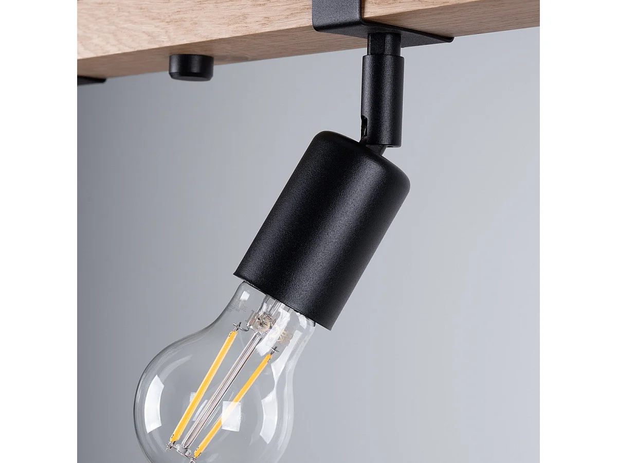 Plafonnier Naos 4 noir