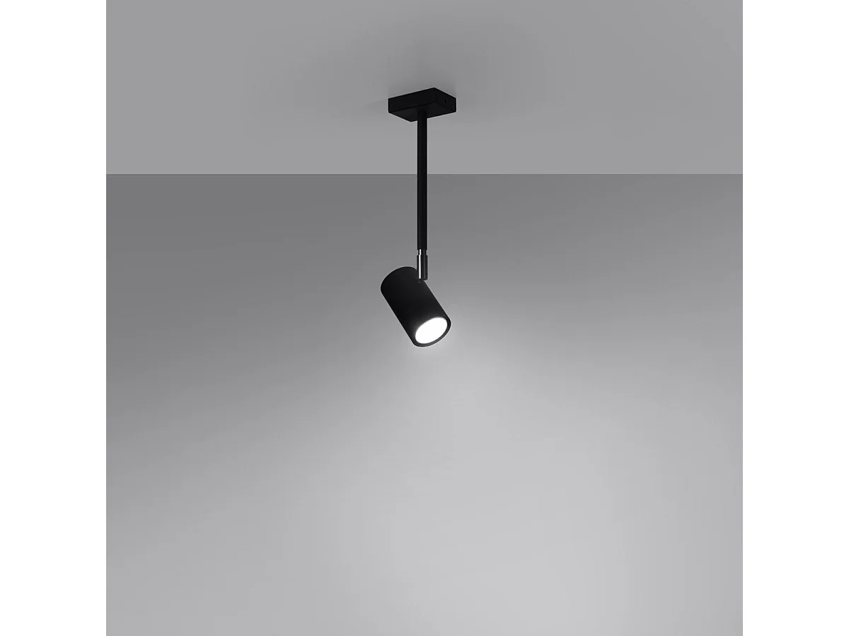 Plafonnier Noralis noir