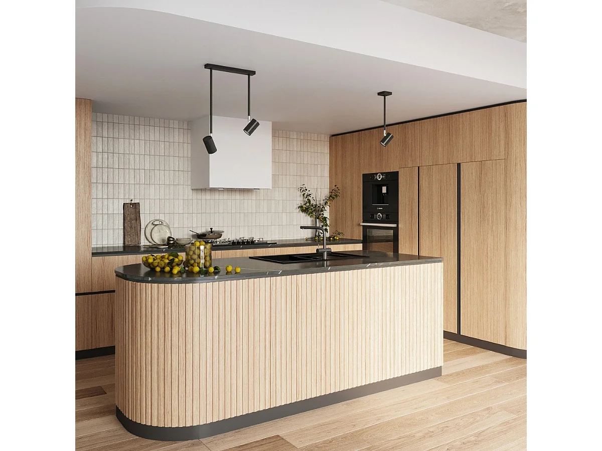 Plafonnier Noralis noir