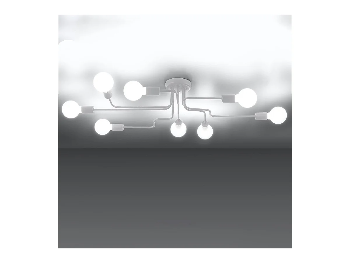 Lustre Orpheus 8 blanc