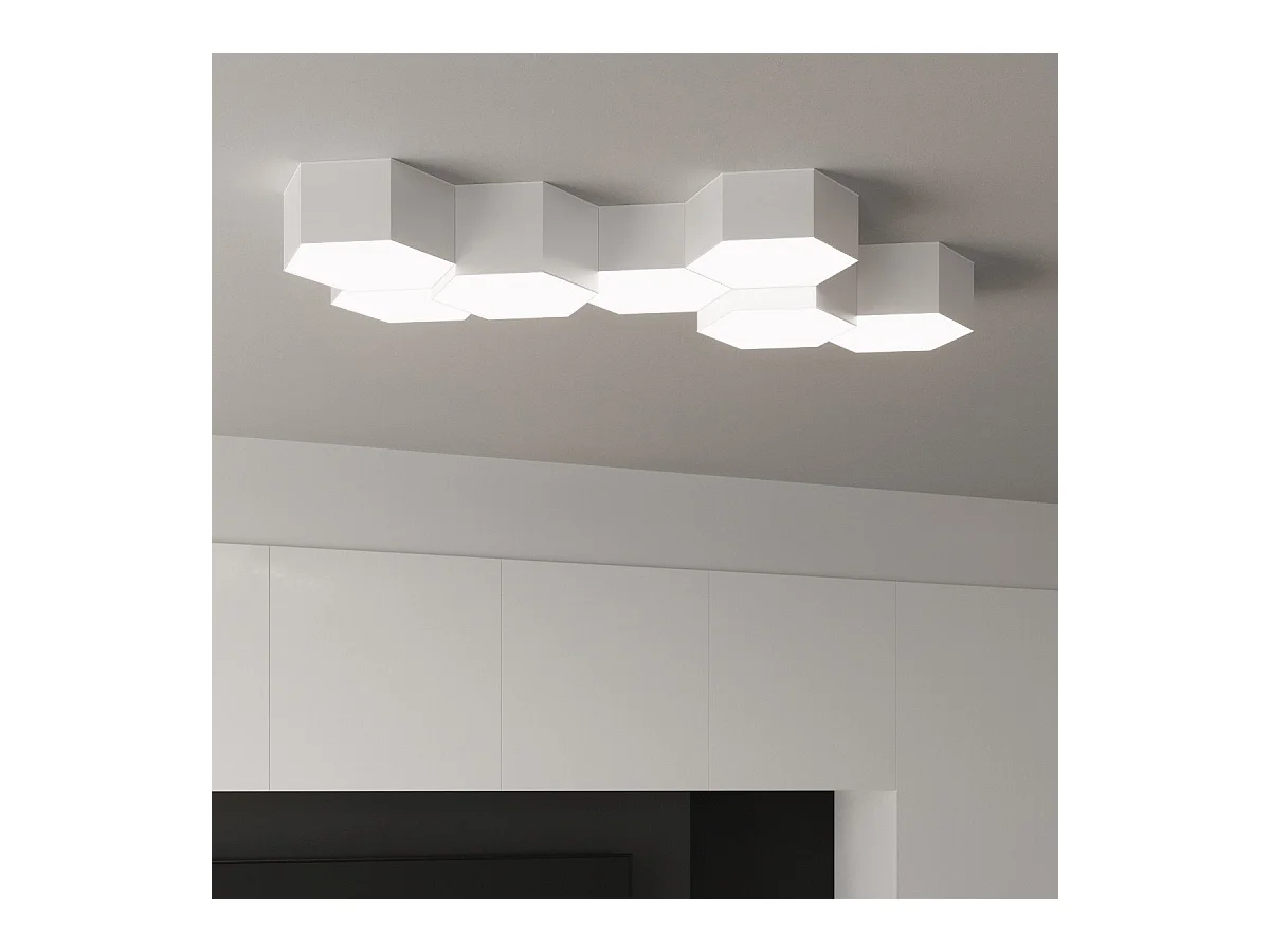 Plafonnier Noor 13 blanc