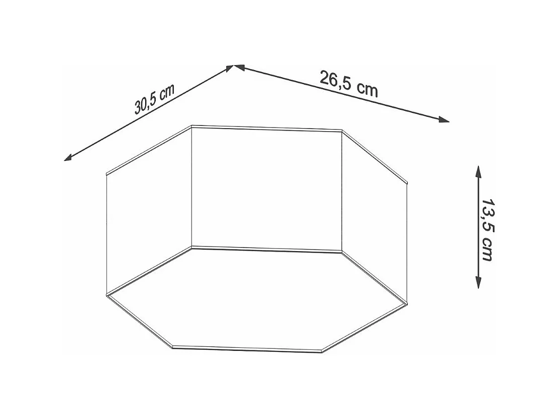 Plafonnier Noor 13 blanc