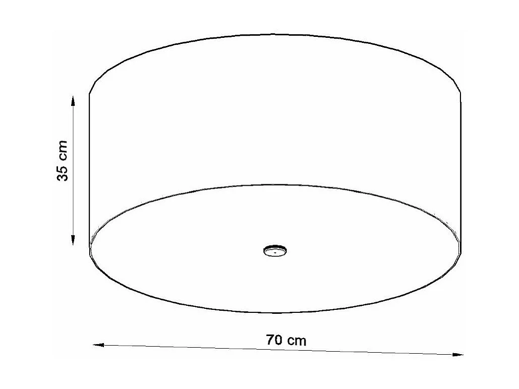 Lustre Noctis 70 noir