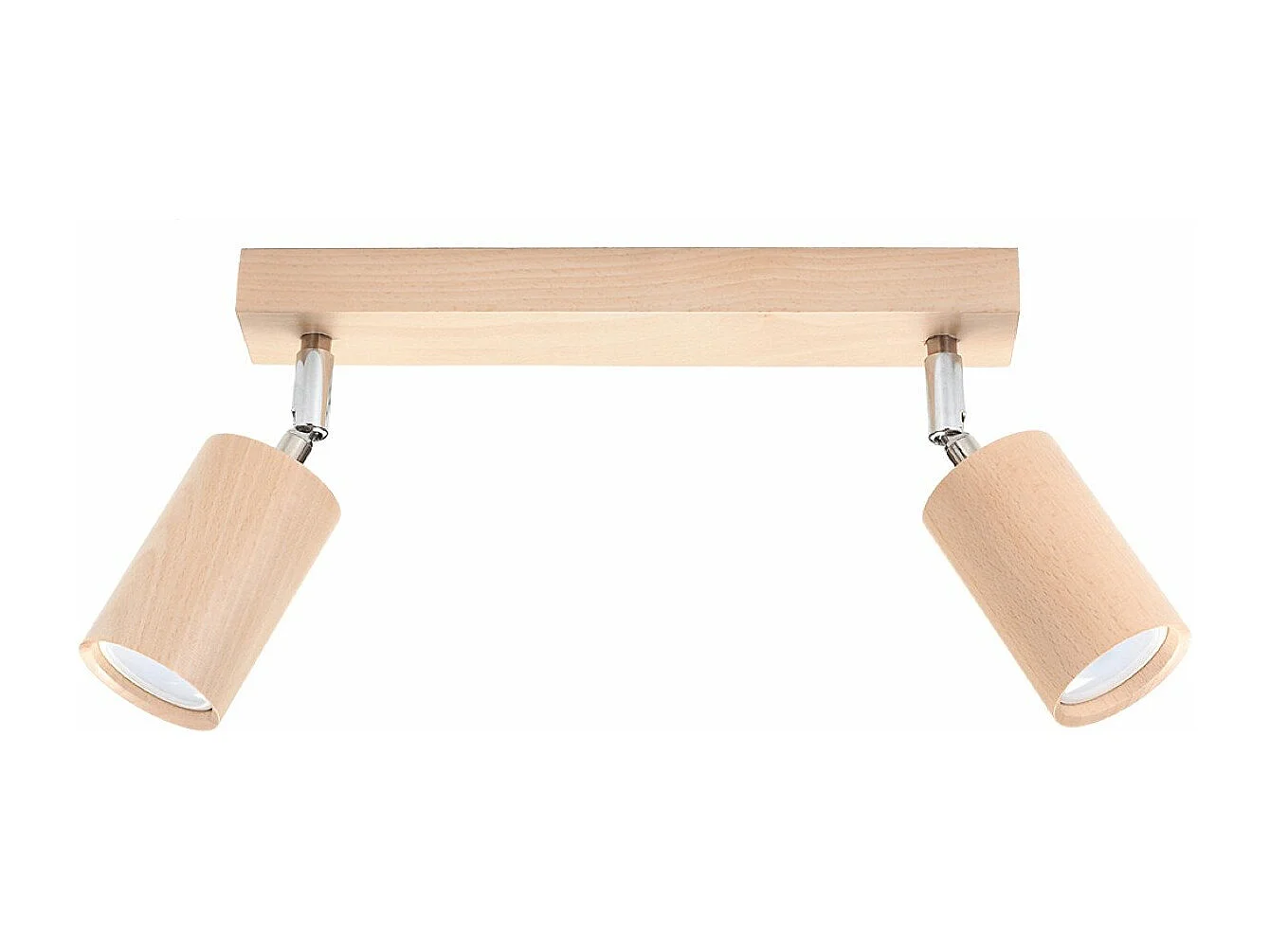 Plafonnier Boreal 2 bois naturel