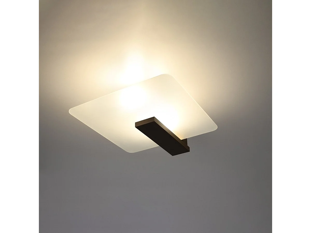 Plafonnier Leonis wenge