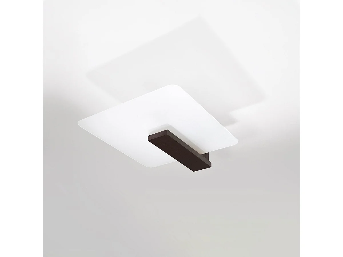 Plafonnier Leonis wenge