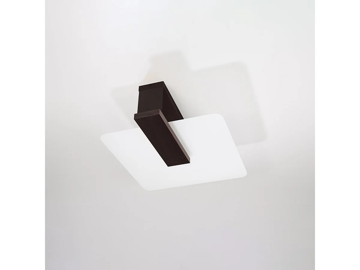 Plafonnier Leonis wenge
