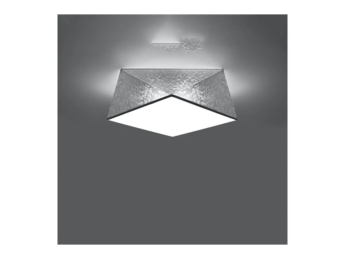 Plafonnier Hexastar 35 argent