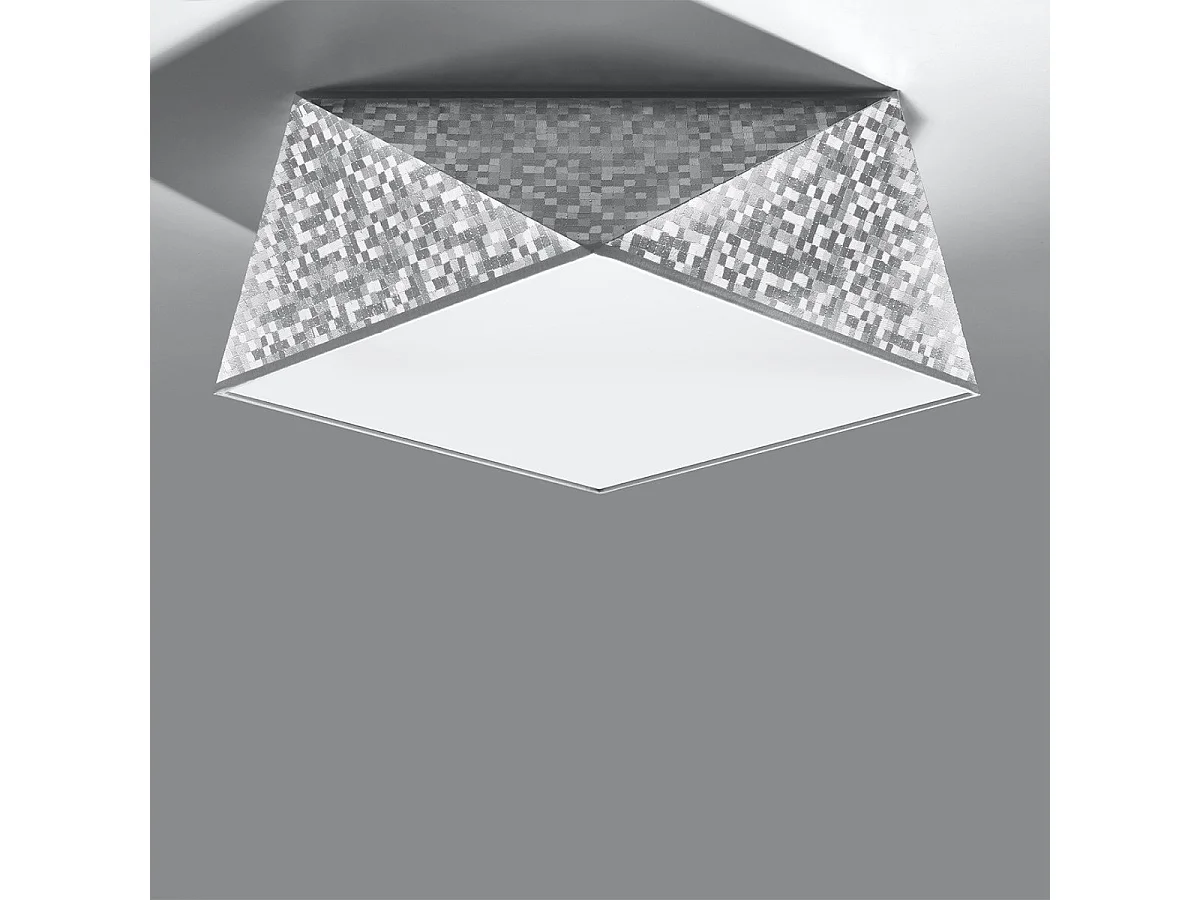 Plafonnier Hexastar 35 argent