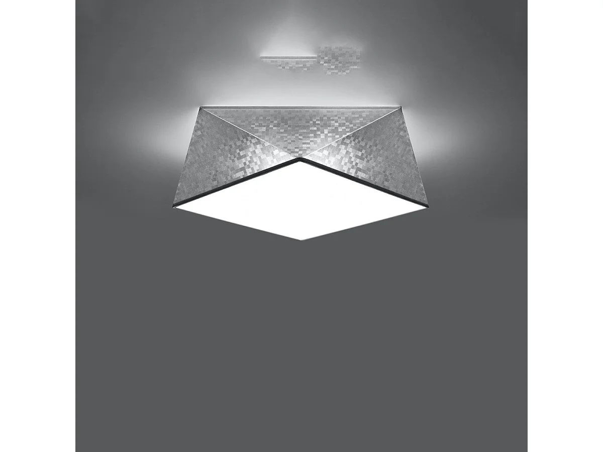 Plafonnier Hexastar 35 argent
