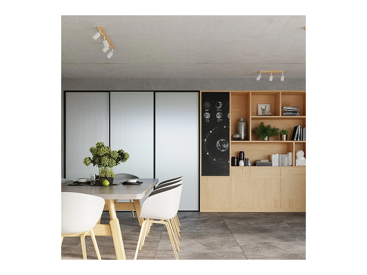 Plafonnier Dior 4 blanc