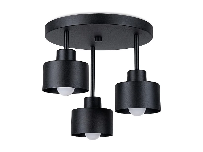 Plafonnier Savitar 3 noir