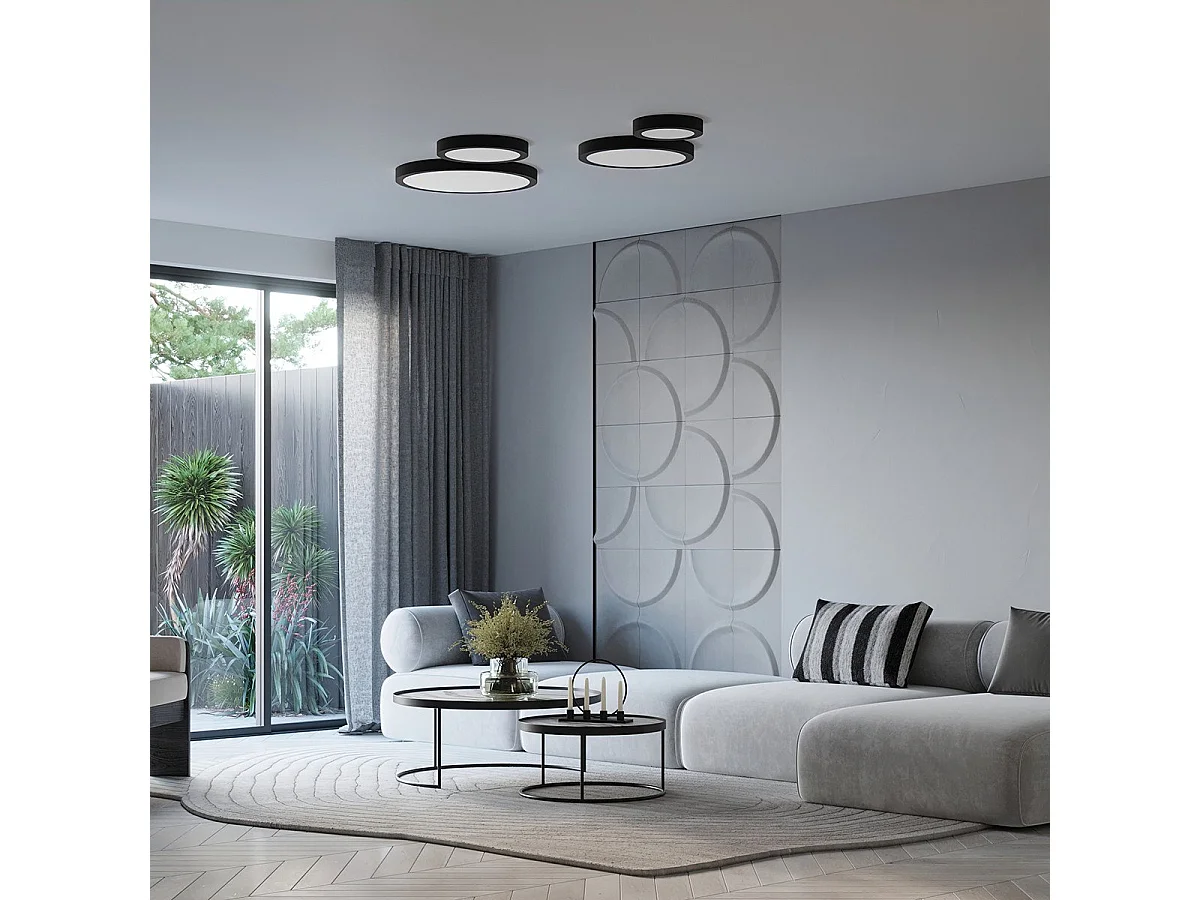 Plafonnier OnyxStar 30 blanc LED 3000K