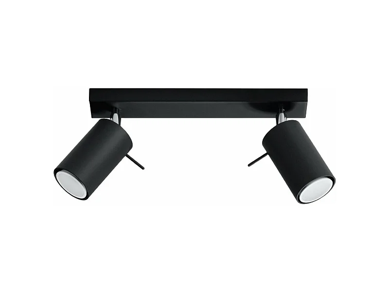 Plafonnier Lysandra 2 noir