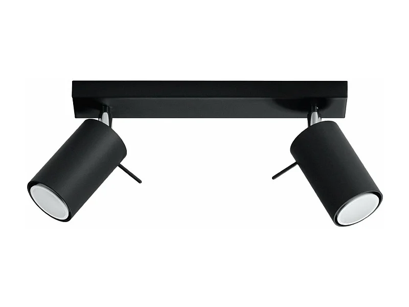 Plafonnier Lysandra 2 noir