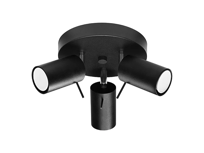 Plafonnier Lysandra 3P noir