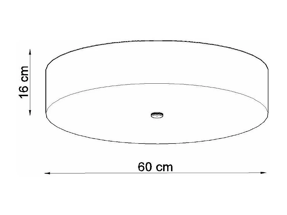 Plafonnier Aspidiske 60 blanc