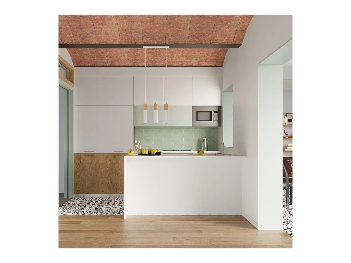 Plafonnier Polaris blanc