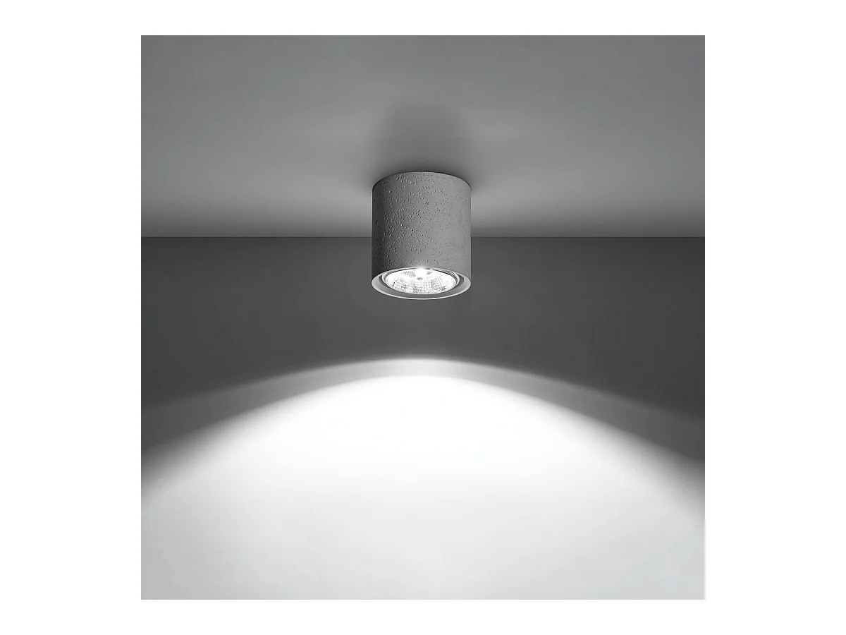 Plafonnier Cygnus béton