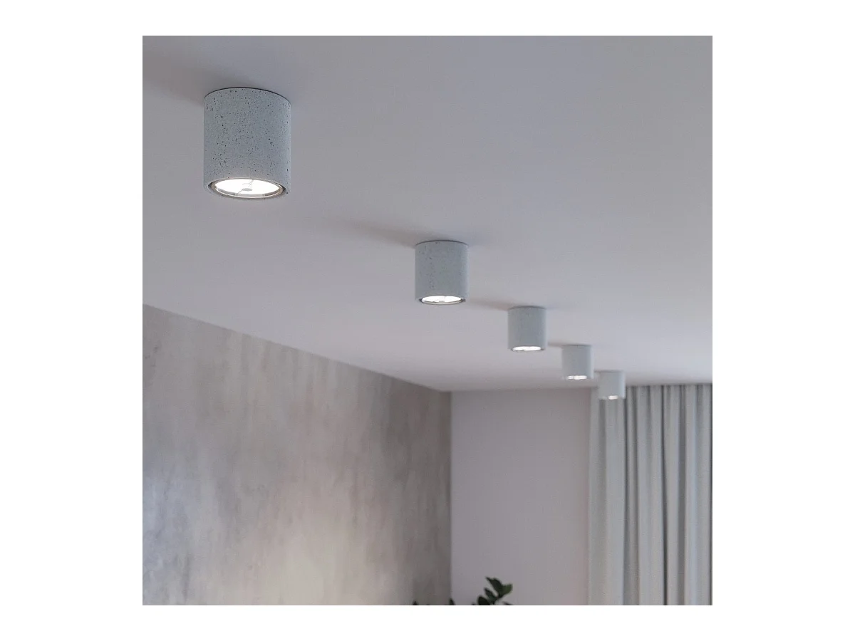 Plafonnier Cygnus béton