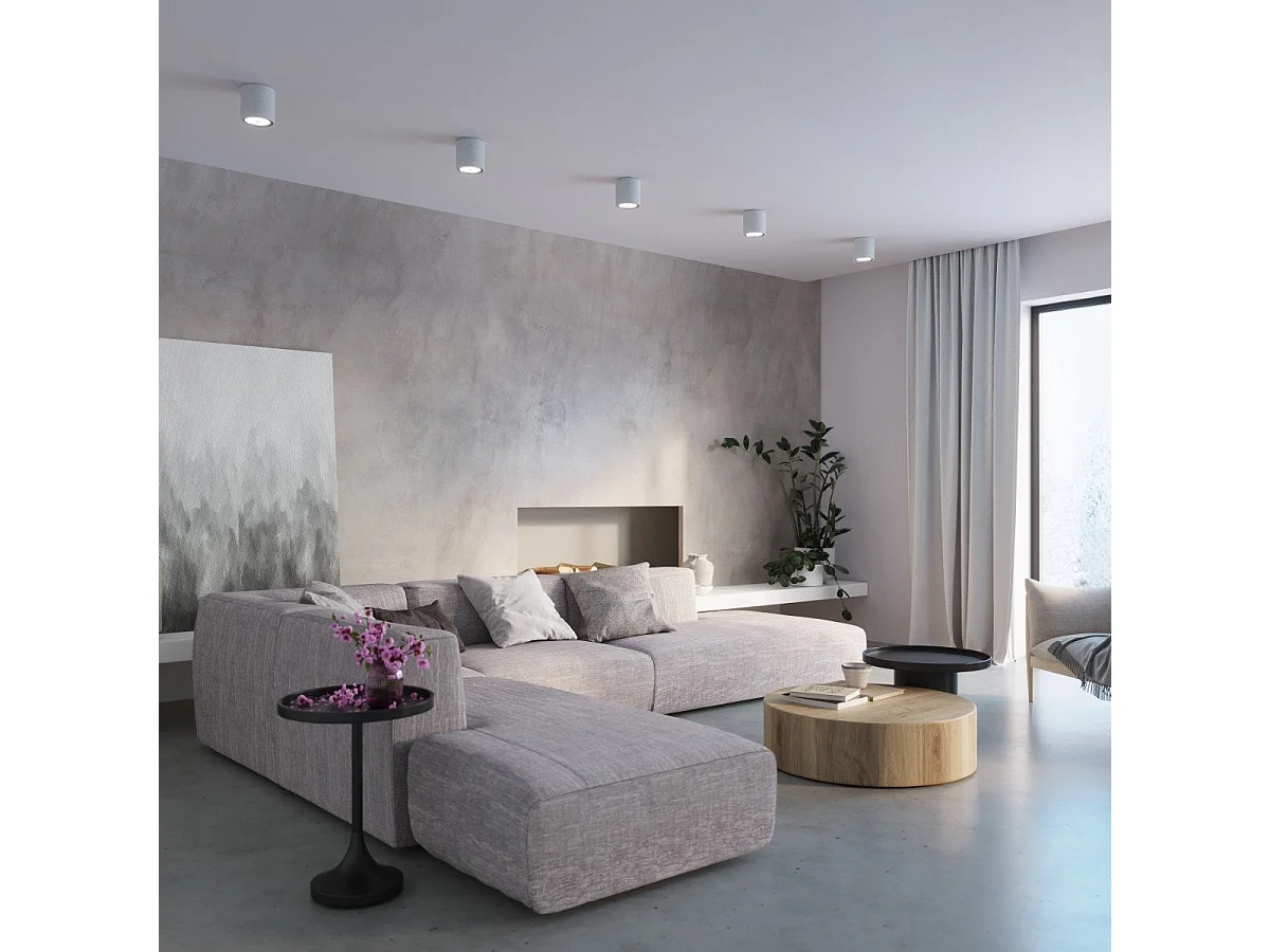 Plafonnier Cygnus béton