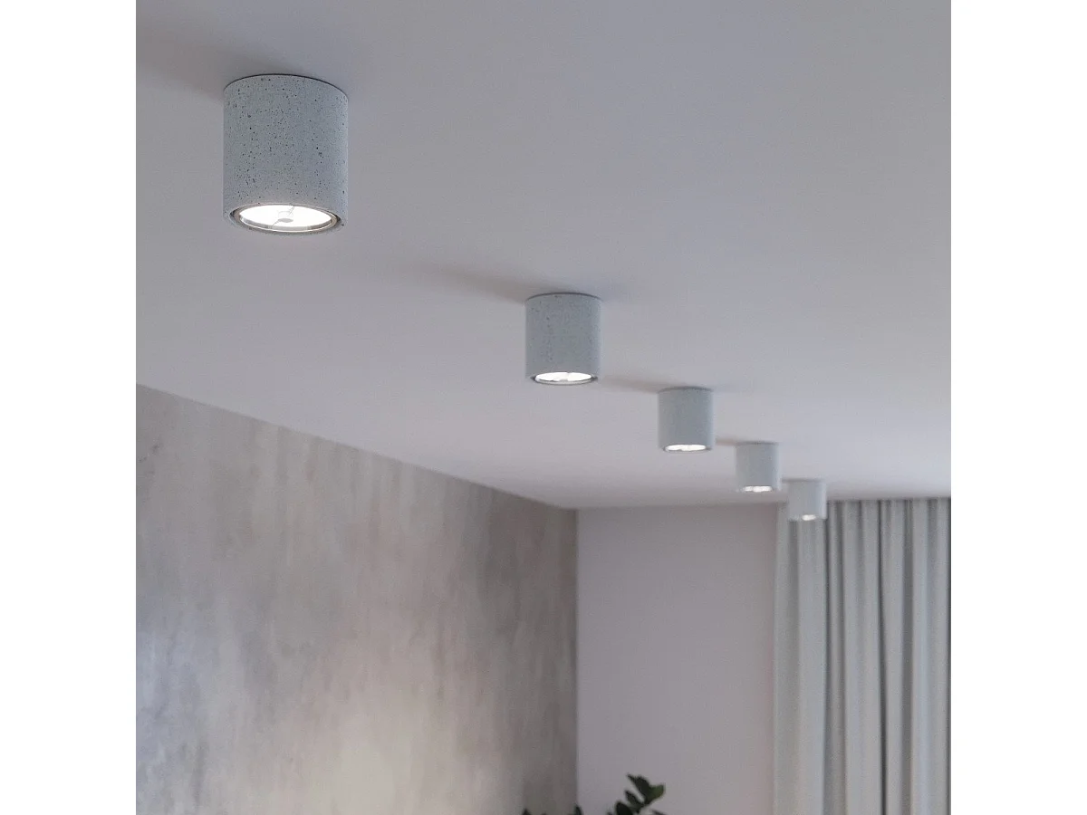 Plafonnier Cygnus béton