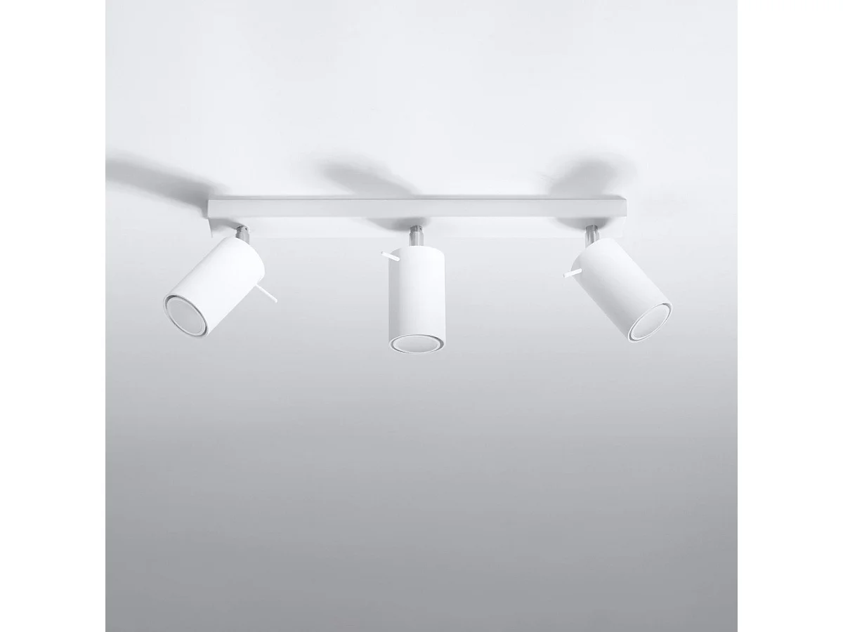 Plafonnier Lysandra 3 blanc